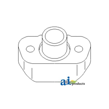 A & I Products Bushing Support, Load Sensing Shaft 6" x4" x4" A-AR104003